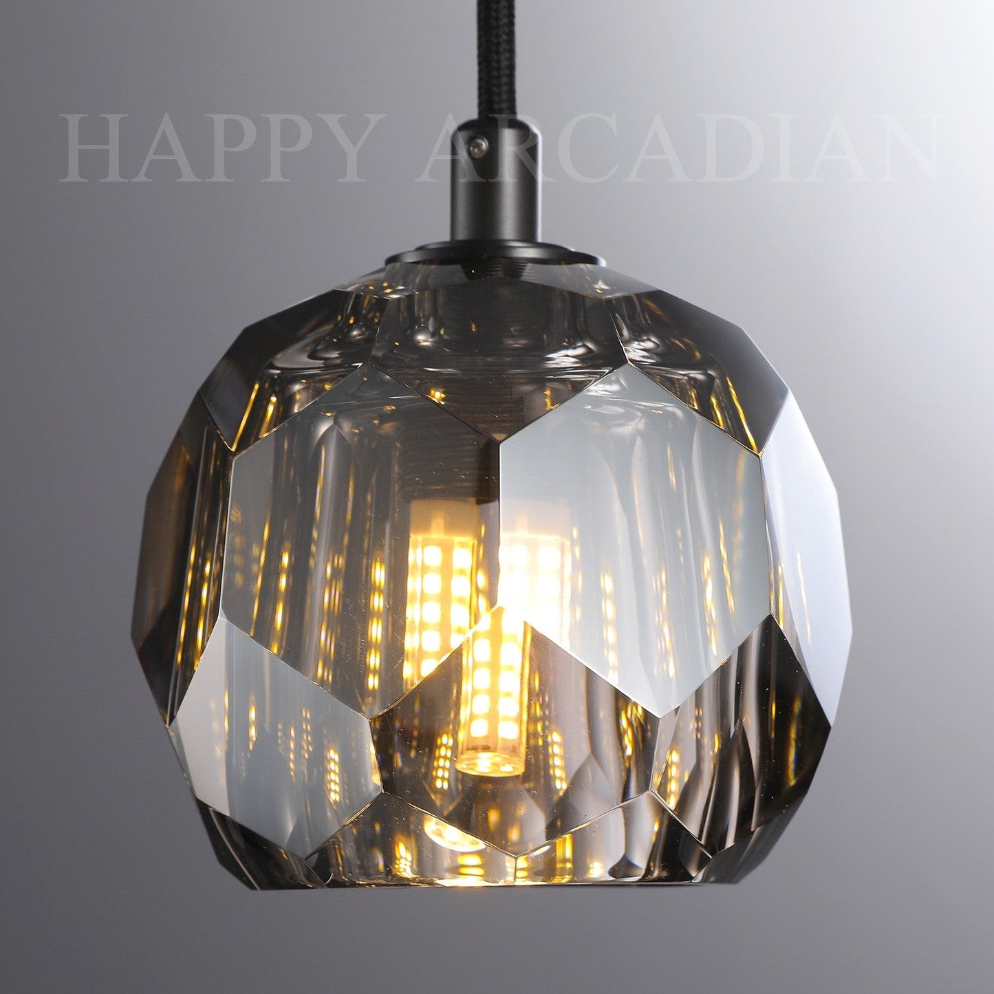xinyue Bola De Crystal Round Cluster Chandelier 14" 19''