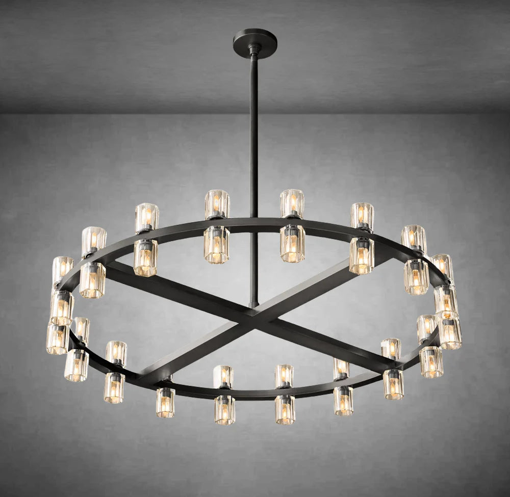xinyue Lighting Harrison Round Chandelier 36" for Living room