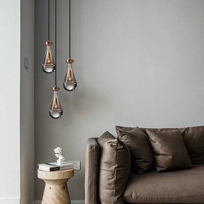 XINYUE Raindrop Glass Pendant Lighting