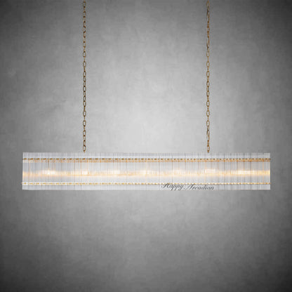 xinyue Lighting Damian Linear Luxury Chandelier L54″