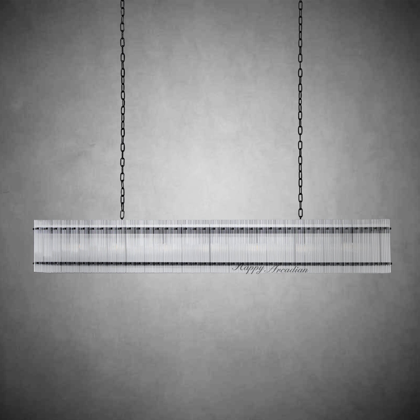 xinyue Lighting Damian Linear Luxury Chandelier L54″