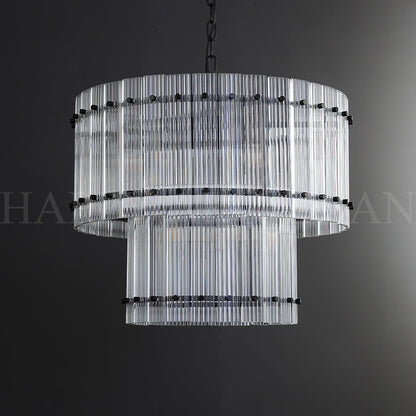 xinyue Lighting Damian TWO-TIER Round Chandelier 22″