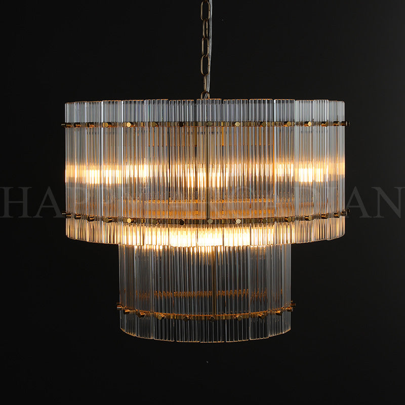 xinyue Lighting Damian TWO-TIER Round Chandelier 22″