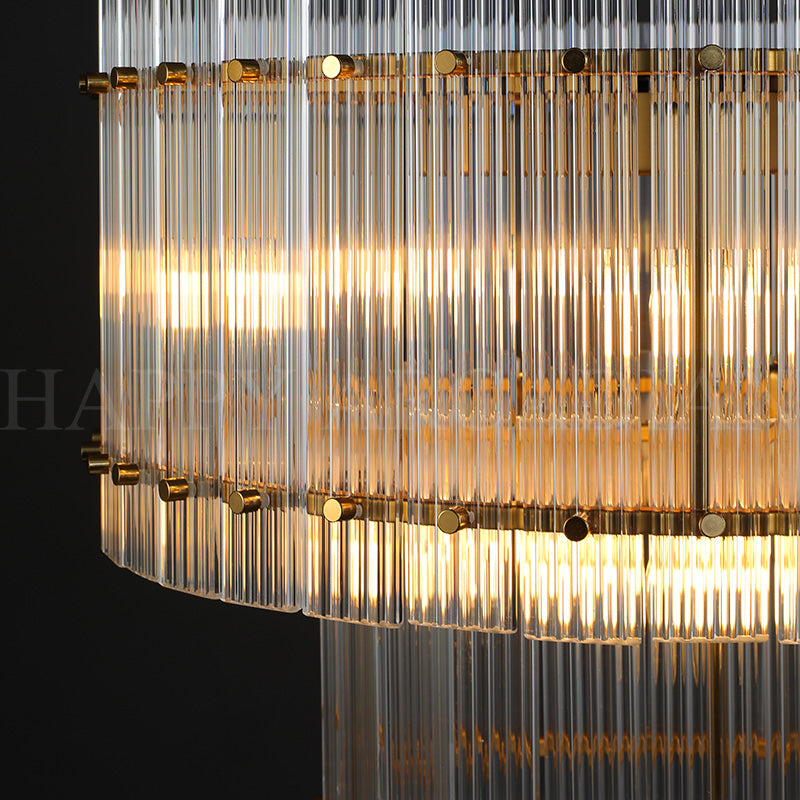 xinyue Lighting Damian TWO-TIER Round Chandelier 22″