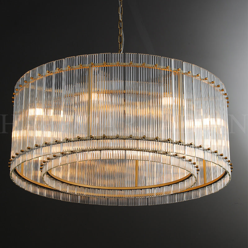 xinyue Lighting Damian Round Chandelier 37″ for Bedroom