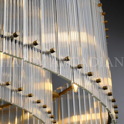 xinyue Lighting Damian Two-Tier Round Chandelier 60"