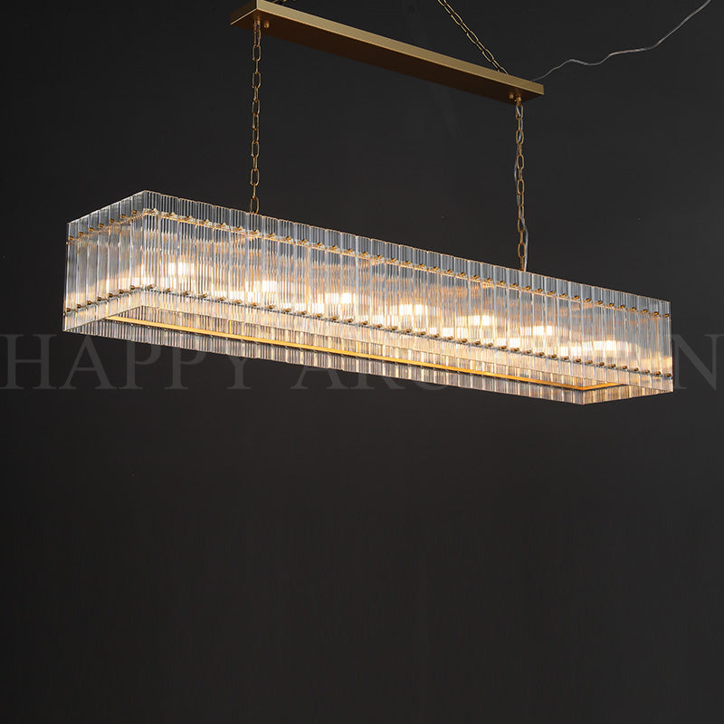 xinyue Lighting Damian Linear Luxury Chandelier L54''72″