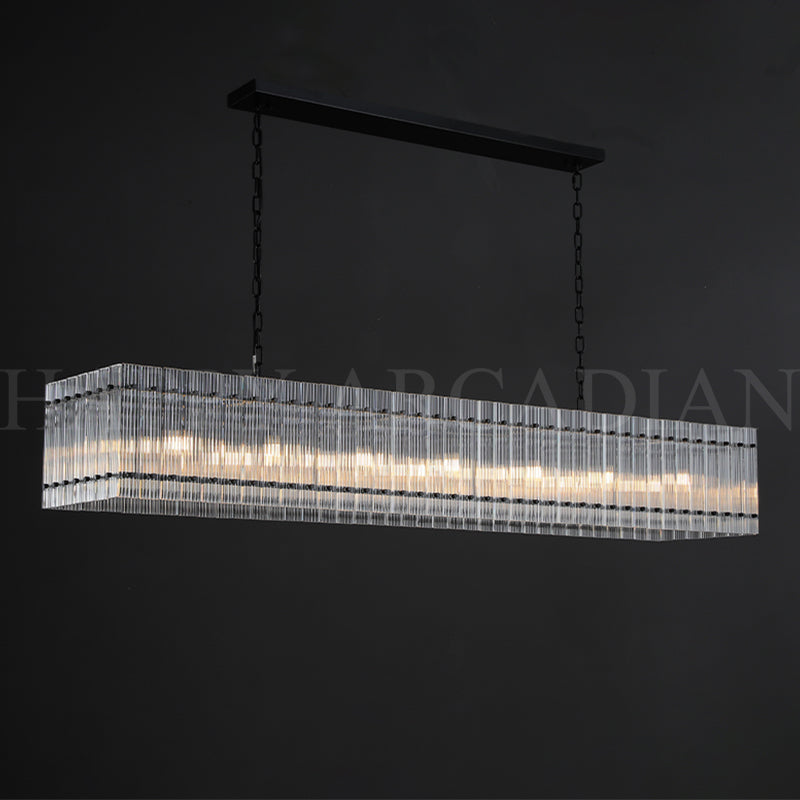 xinyue Lighting Damian Linear Luxury Chandelier L54''72″