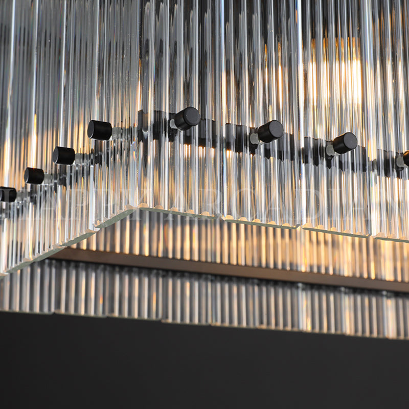 xinyue Lighting Damian Linear Luxury Chandelier L54''72″