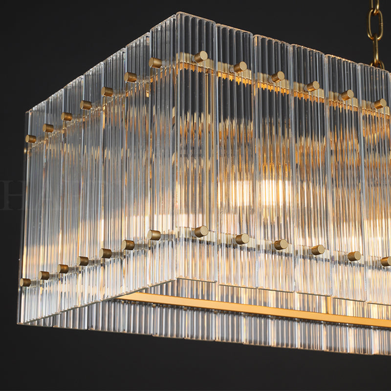 xinyue Lighting Damian Linear Luxury Chandelier L54''72″