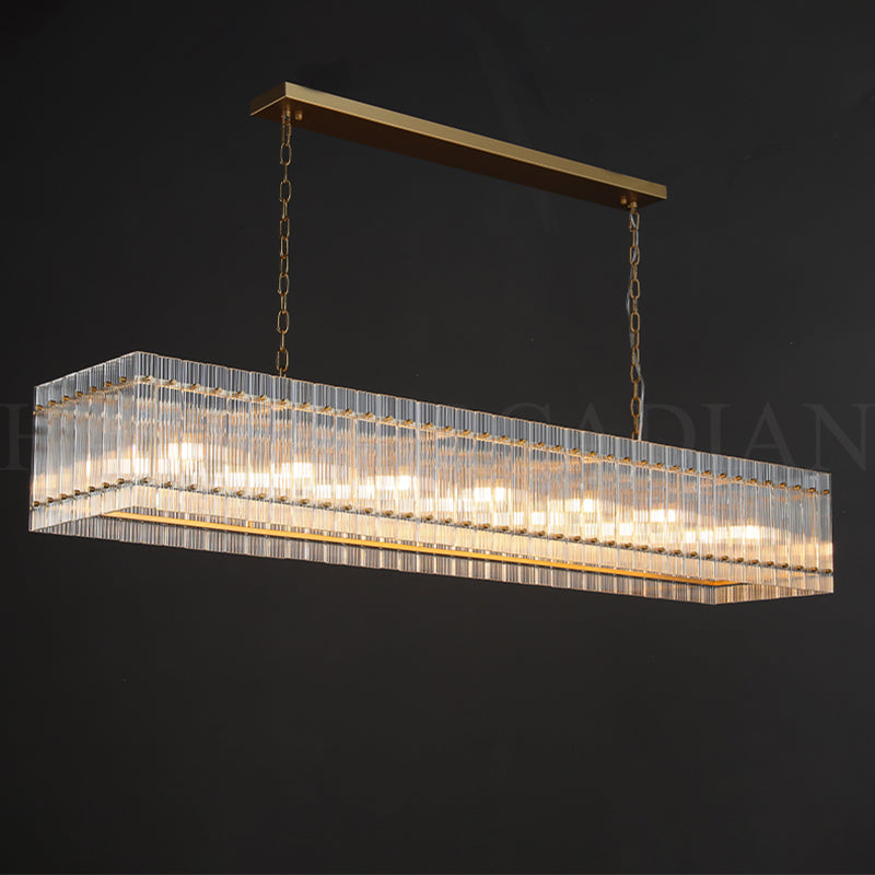 xinyue Lighting Damian Linear Luxury Chandelier L54''72″