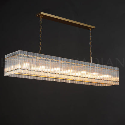xinyue Lighting Damian Linear Luxury Chandelier L54''72″