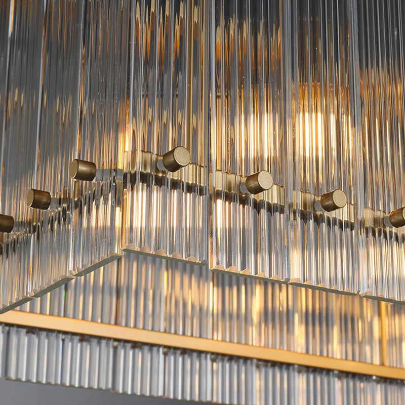 xinyue Lighting Damian Linear Luxury Chandelier L54''72″