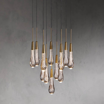 Soltaire Modern 17'' 24'' 36'' Round Chandelier Lighting