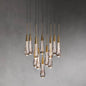 Soltaire Modern 17'' 24'' 36'' Round Chandelier Lighting