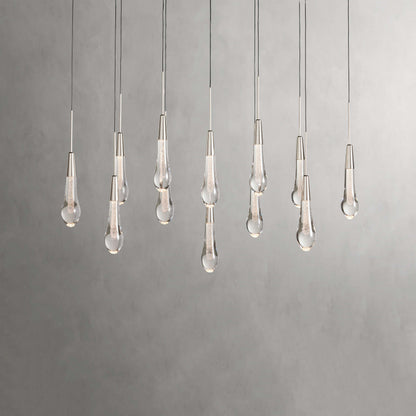 Soltaire Modern 37" Linear Chandelier