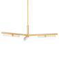Natalie Linear Crystal Chandelier
