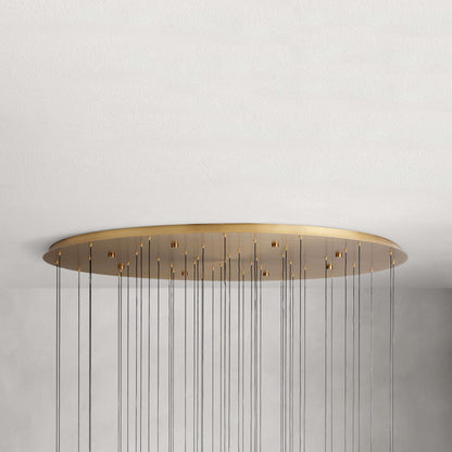 Soltaire Modern Round Chandelier Lighting