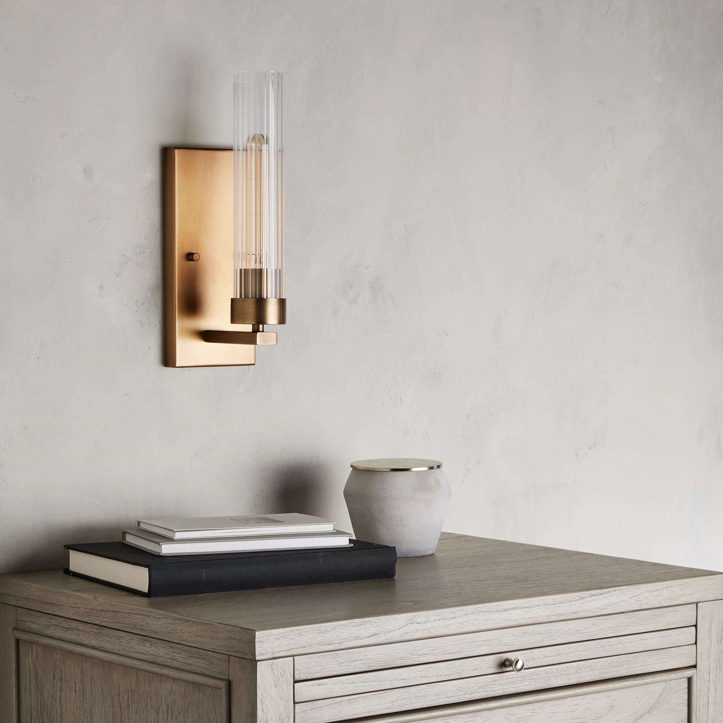 Andreas Glass Modern Wall Lamp