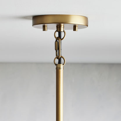 Andreas Glass Modern Kitchen Island Pendant Lamp