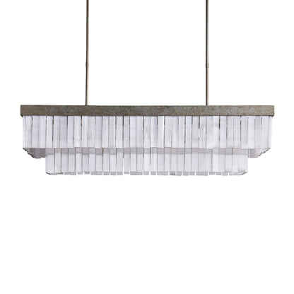 Cameron Luxury Selenite Linear Chandelier 49'' 59''