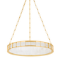 Savannah Round Bedroom Alabaster Chandelier Lighting