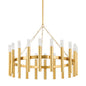 Scarlett Modern Alabaster Kitchen Chandelier