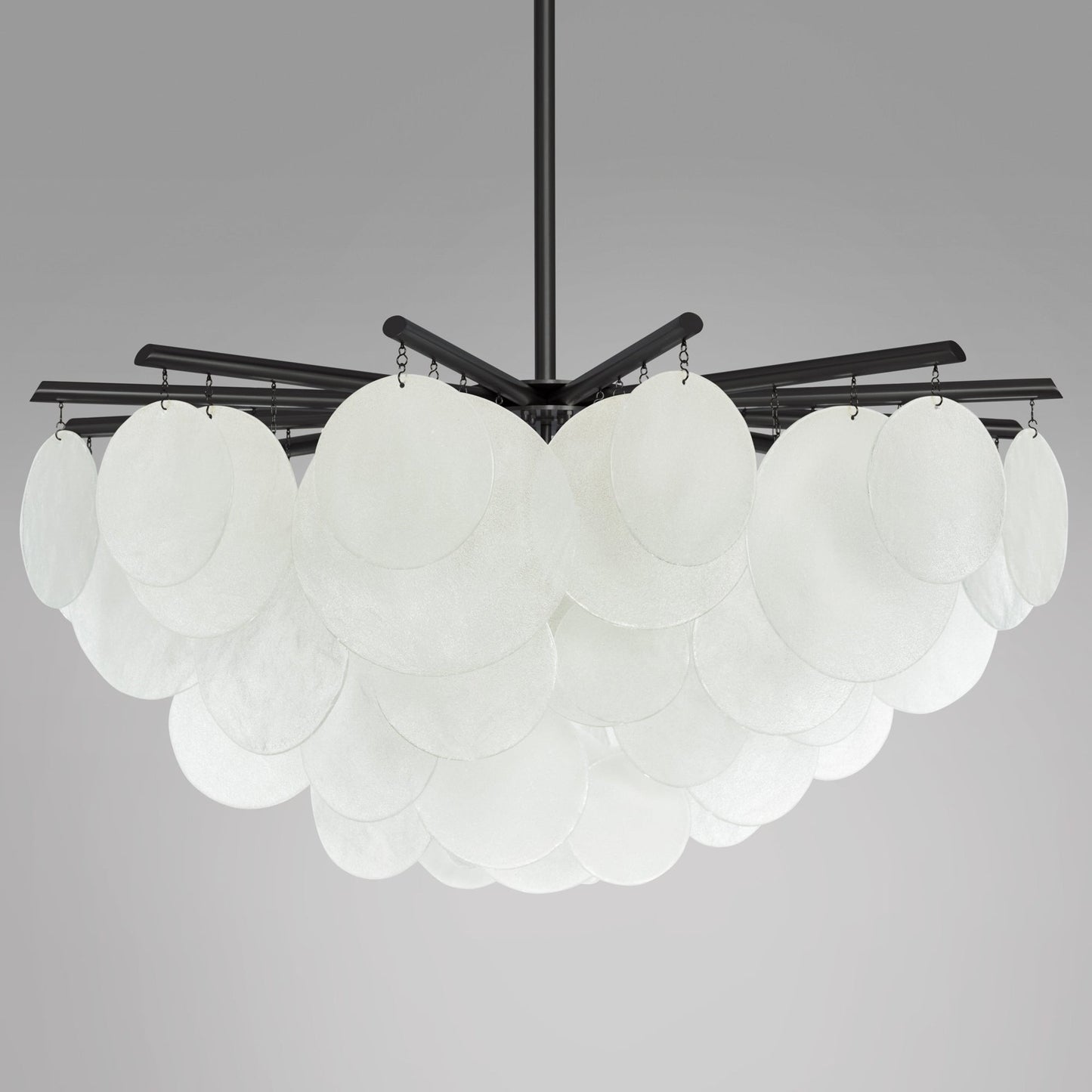 Ella Glass Round Pendant 35'' 47''