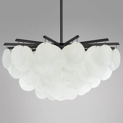 Ella Glass Round Pendant 35'' 47''