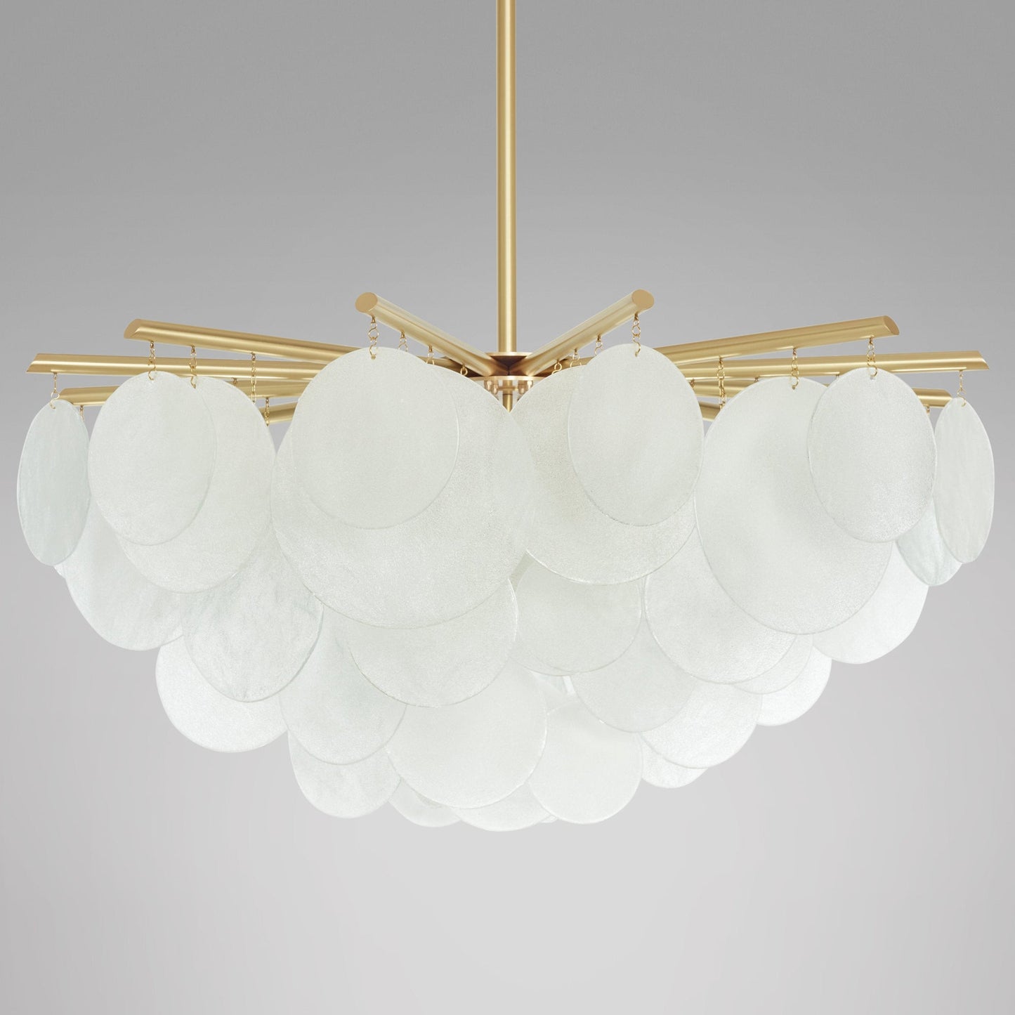 Ella Glass Round Pendant 35'' 47''