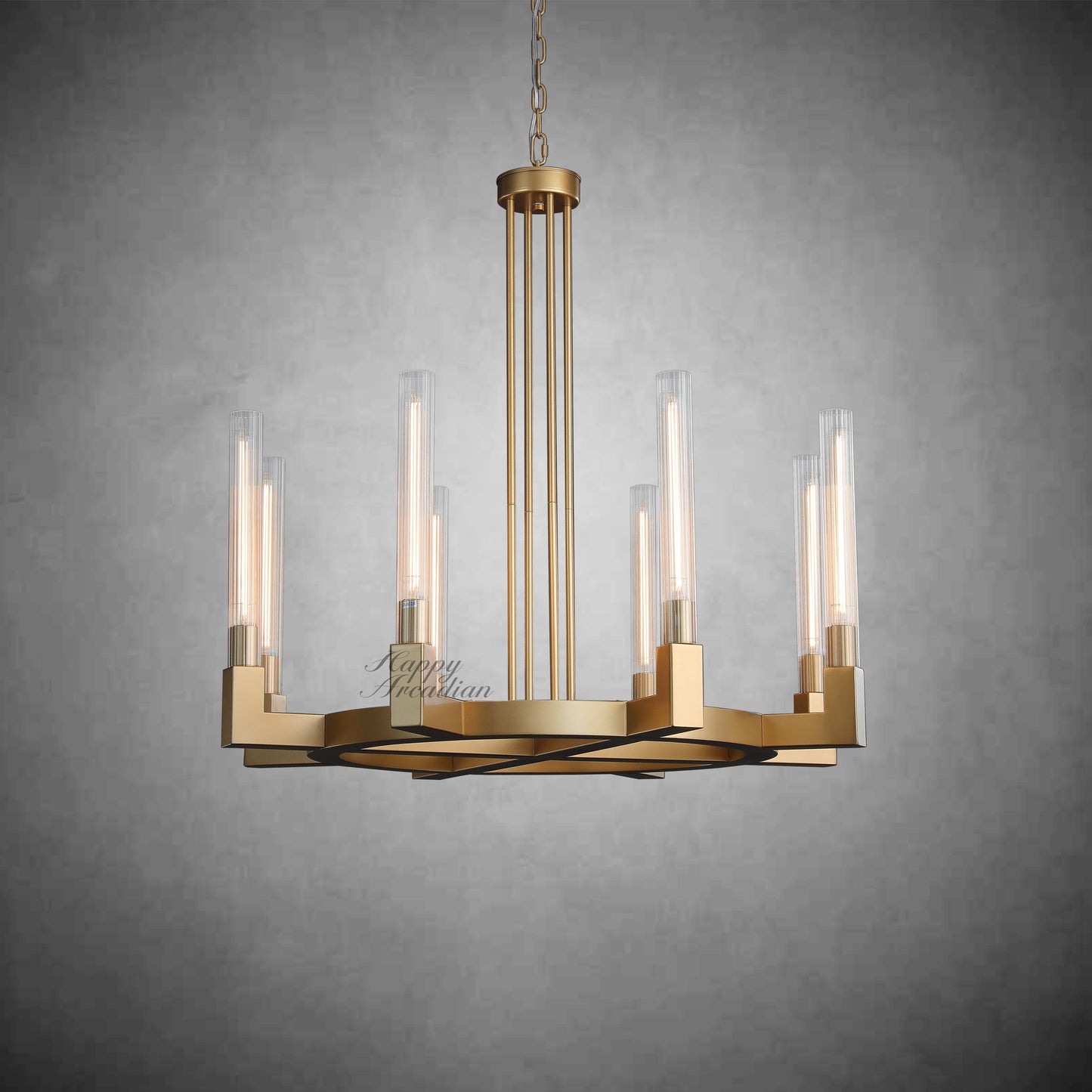 HA Candlestick Round Chandelier 36" 48''60'' 72"