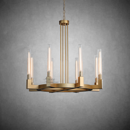 HA Candlestick Round Chandelier 36" 48''60'' 72"