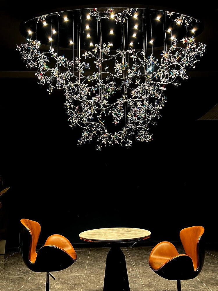 Modern Crystal Branch Chandelier Luxury Home Lighting