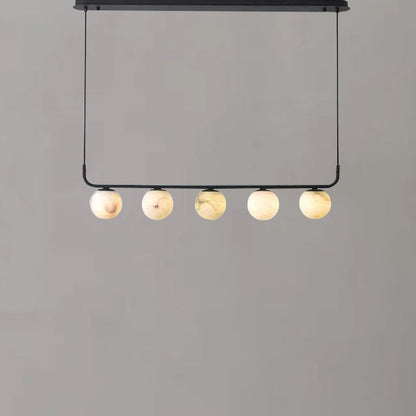Alabaster Global Kitchen Island Pendant