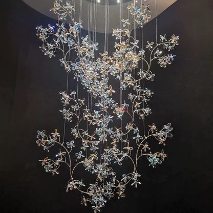 Modern Crystal Branch Chandelier Luxury Home Lighting
