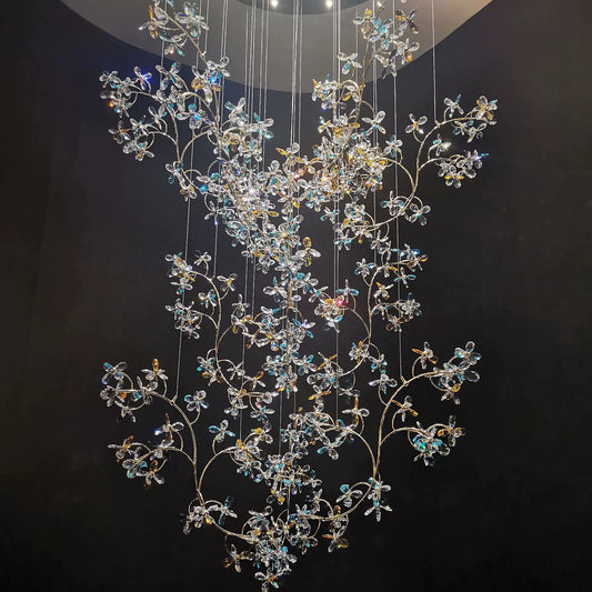 Modern Crystal Branch Chandelier Luxury Home Lighting