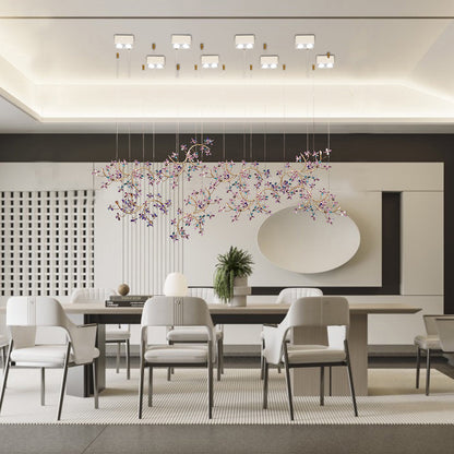 Modern Crystal Branch Chandelier Luxury Home Lighting