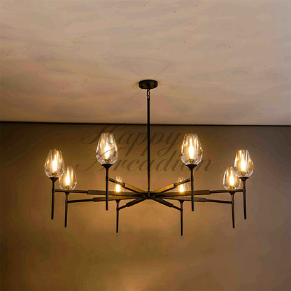 Harper Tulpe Series Round Chanelier Lighting