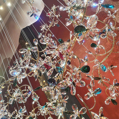 Modern Crystal Branch Chandelier Luxury Home Lighting