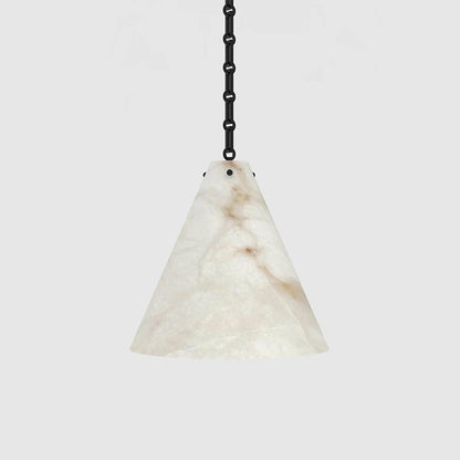 Contemporary Casey Large Alabaster Pendant Light For Kitchen Island, Living Room