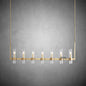 xinyue Lighting Rebecca Linear Chandelier Modern 60", 7-Light