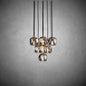 xinyue Bola De Crystal Round Cluster Chandelier 14" 19''