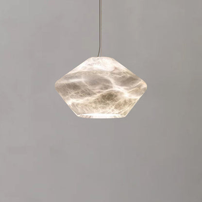 Alabaster Bedside Pendant Light, Living Room Pendant Light