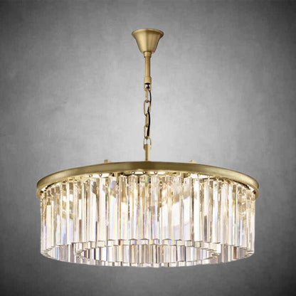 XINYUE Crystal Round Chandelier