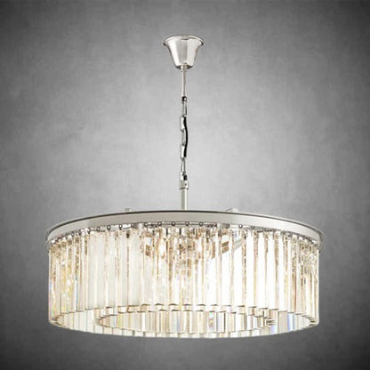 XINYUE Crystal Round Chandelier