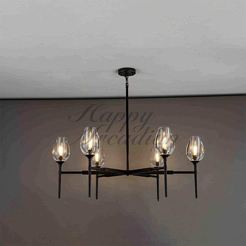 Harper Tulpe Series Round Chanelier Lighting