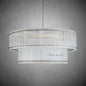 xinyue Lighting Damian TWO-TIER Round Chandelier 48″