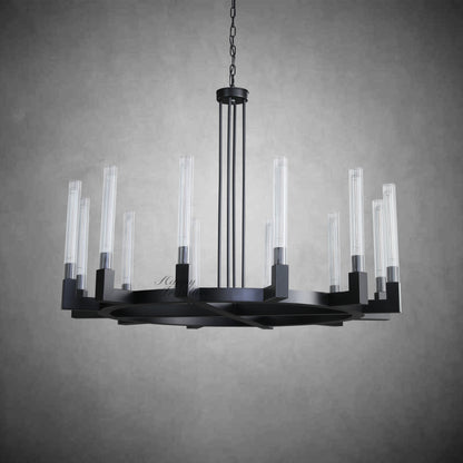 HA Candlestick Round Chandelier 36" 48''60'' 72"