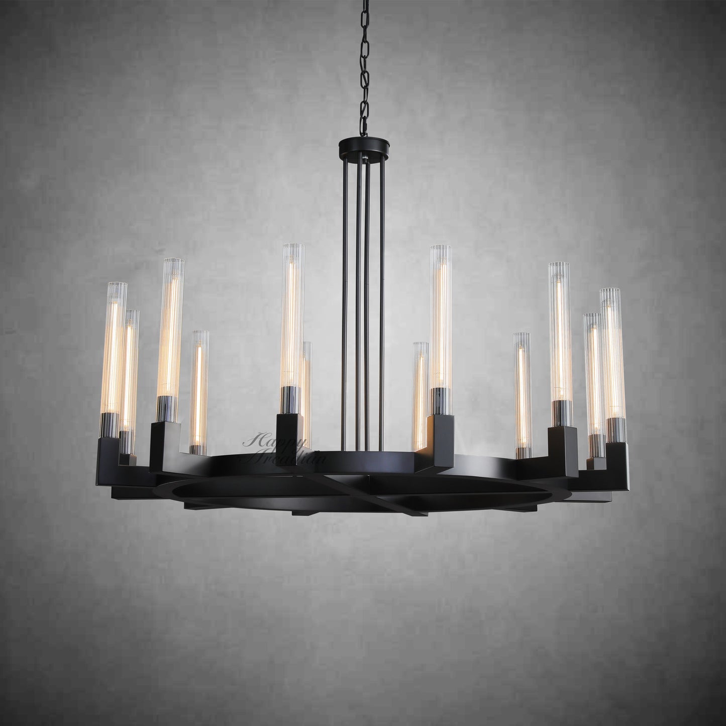 HA Candlestick Round Chandelier 36" 48''60'' 72"