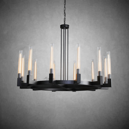 HA Candlestick Round Chandelier 36" 48''60'' 72"